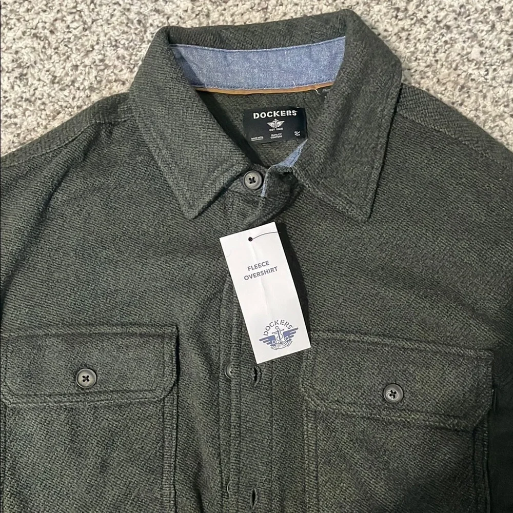 Dockers fleece over shirt